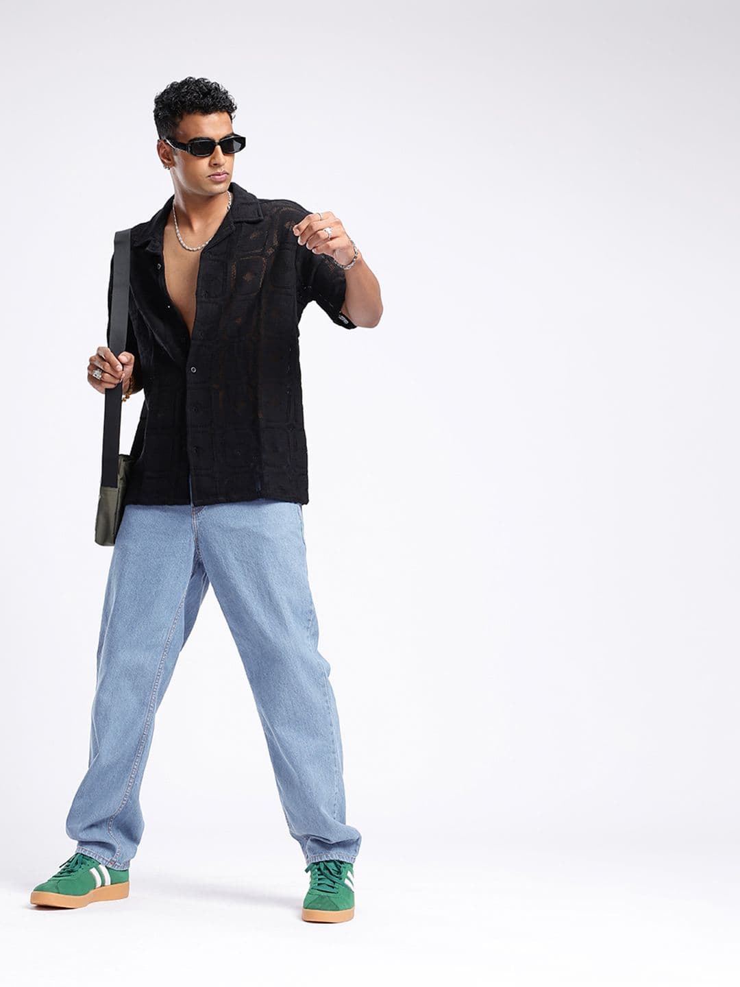 glitchez Men Straight Fit Jeans thumbnail 3