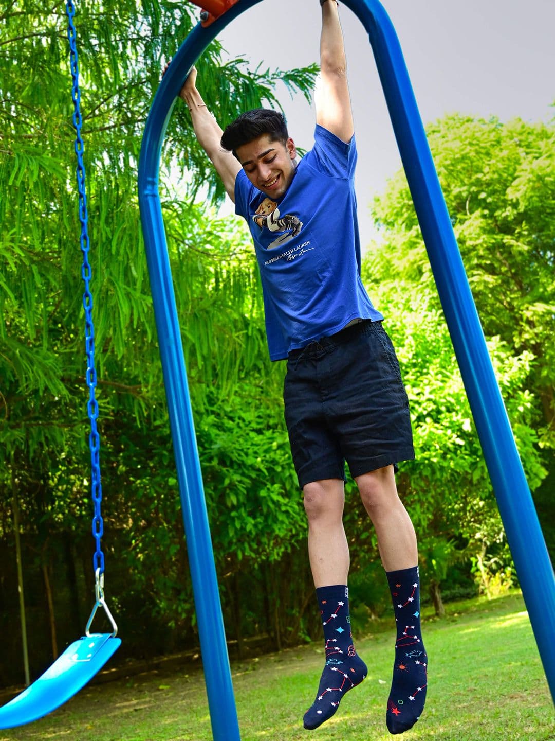 NOFOMO Printed Calf Length Socks thumbnail 2
