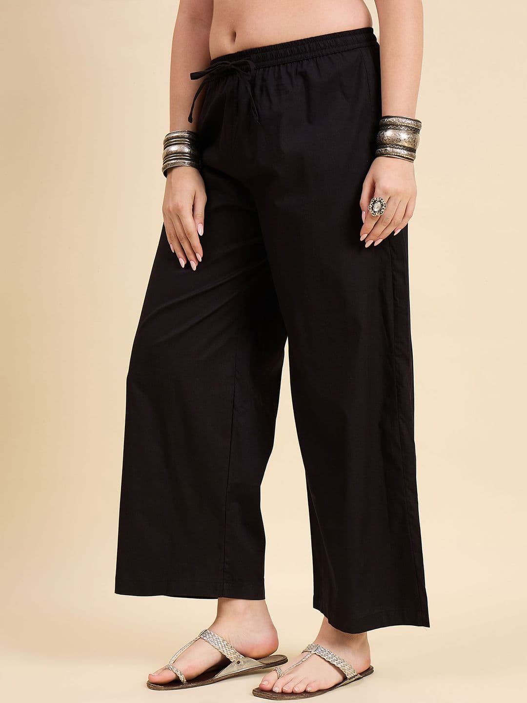 KLOSIA Women Printed Ethnic Palazzos thumbnail 3