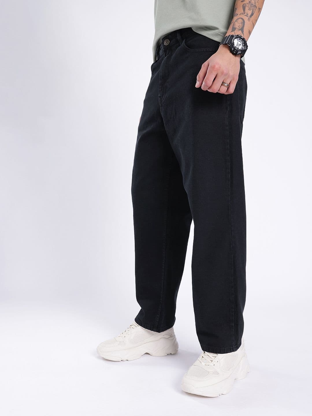 glitchez Men Skater Fit Jeans thumbnail 7