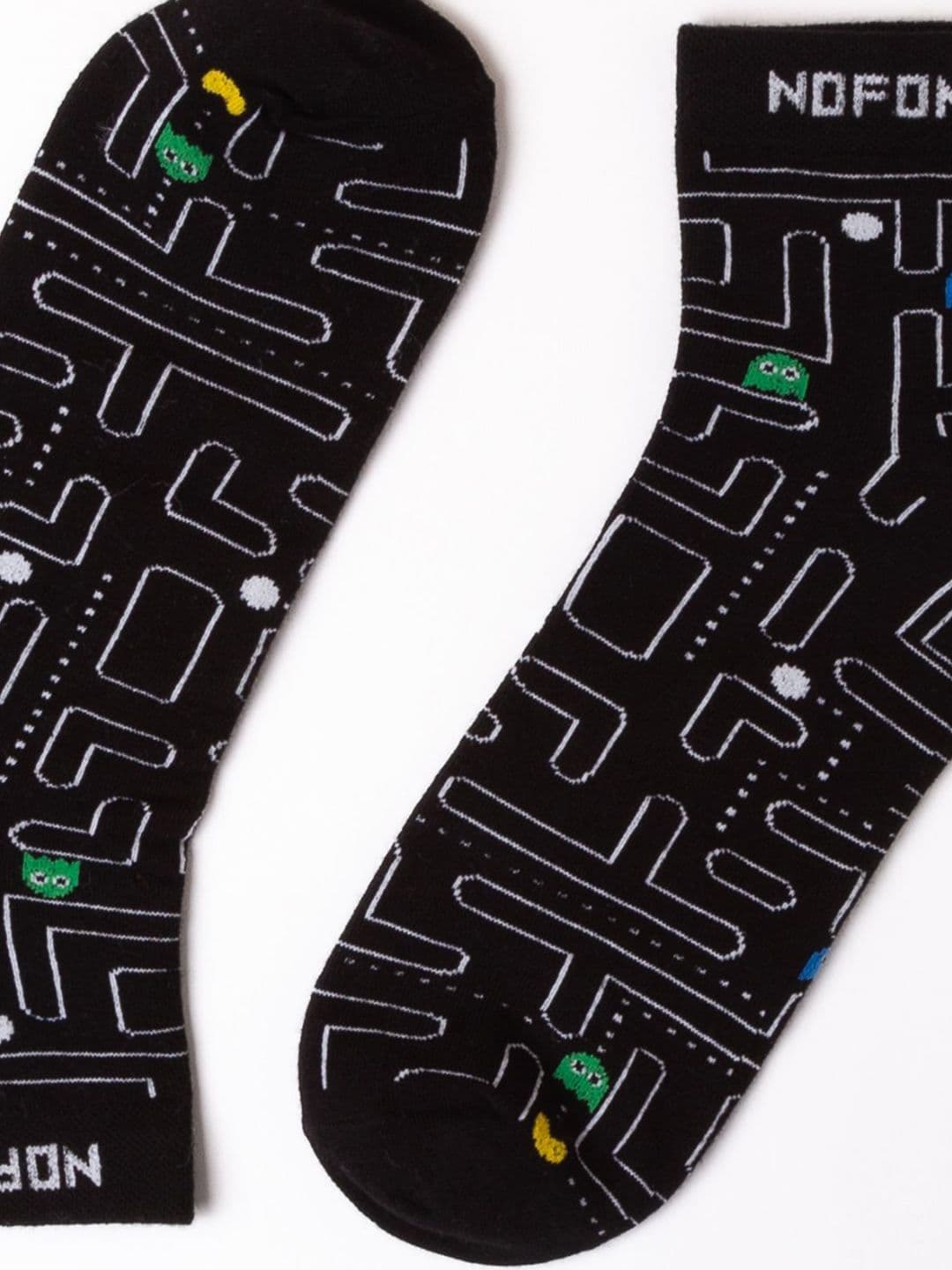 NoFoMo Printed Odour Free Calf-Length Socks thumbnail 5