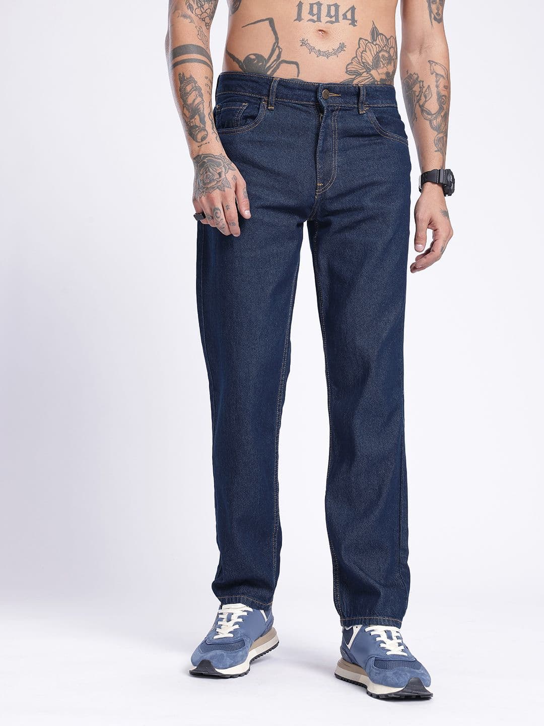 glitchez Men Regular Fit Jeans thumbnail 2