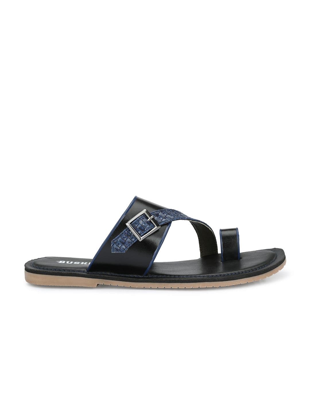 BUSKINS Men Textured Comfort Sandals thumbnail 2