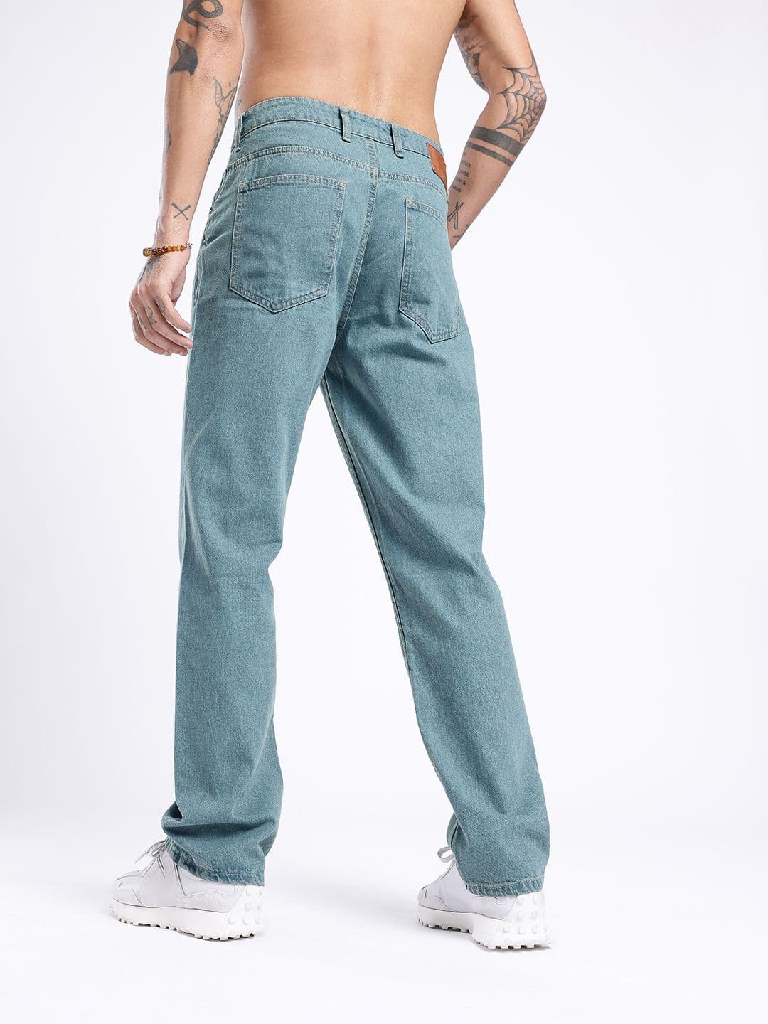 glitchez Men Straight Fit Light Fade Jeans thumbnail 2