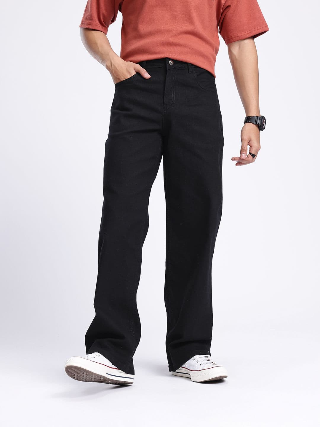 glitchez Men Regular Fit Jeans thumbnail 6