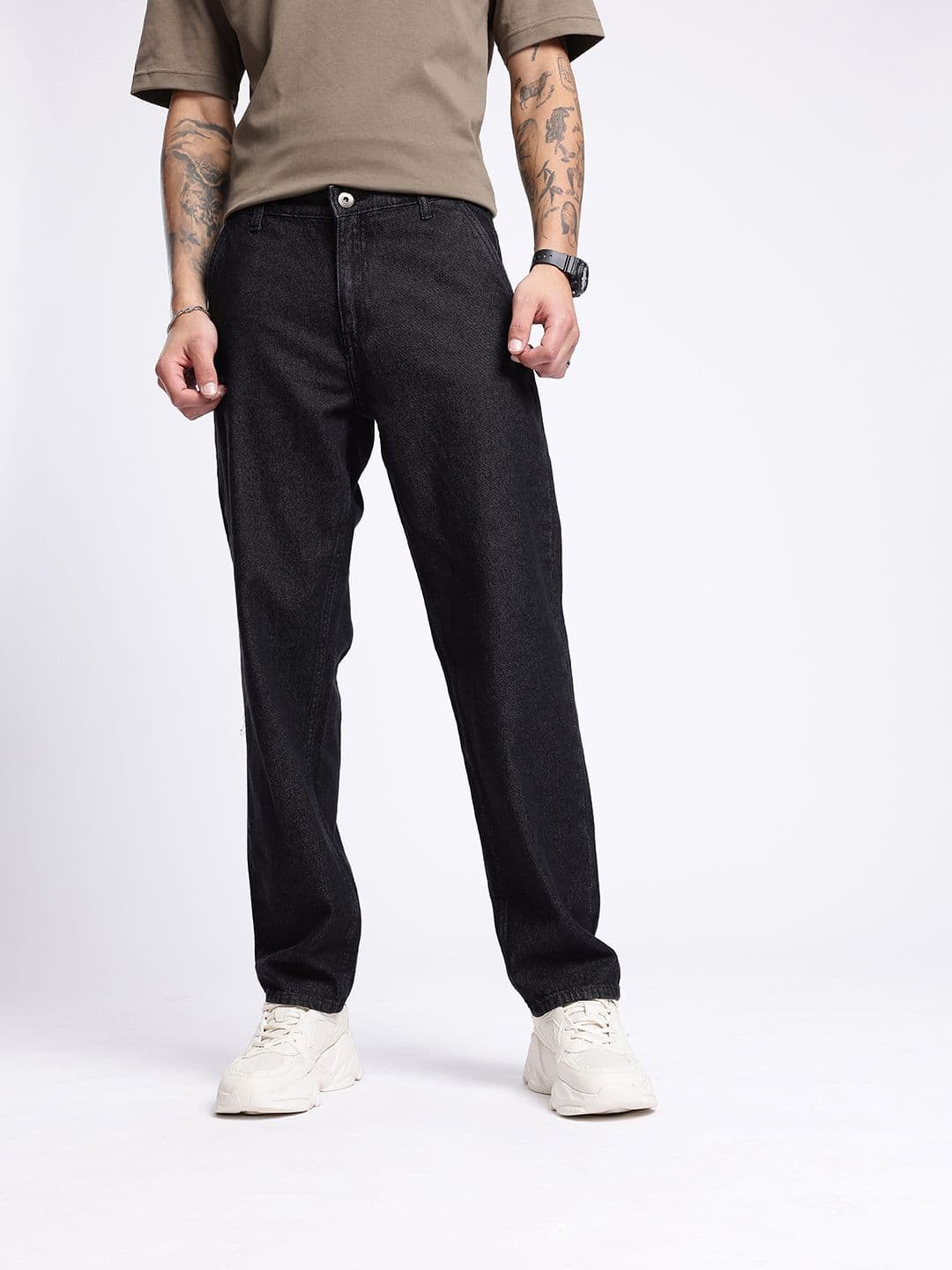 glitchez Men Straight Fit Jeans thumbnail 3