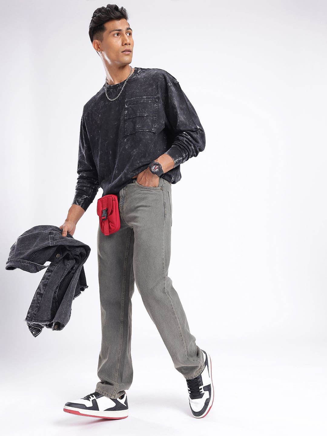 glitchez Men Regular Fit Jeans thumbnail 5