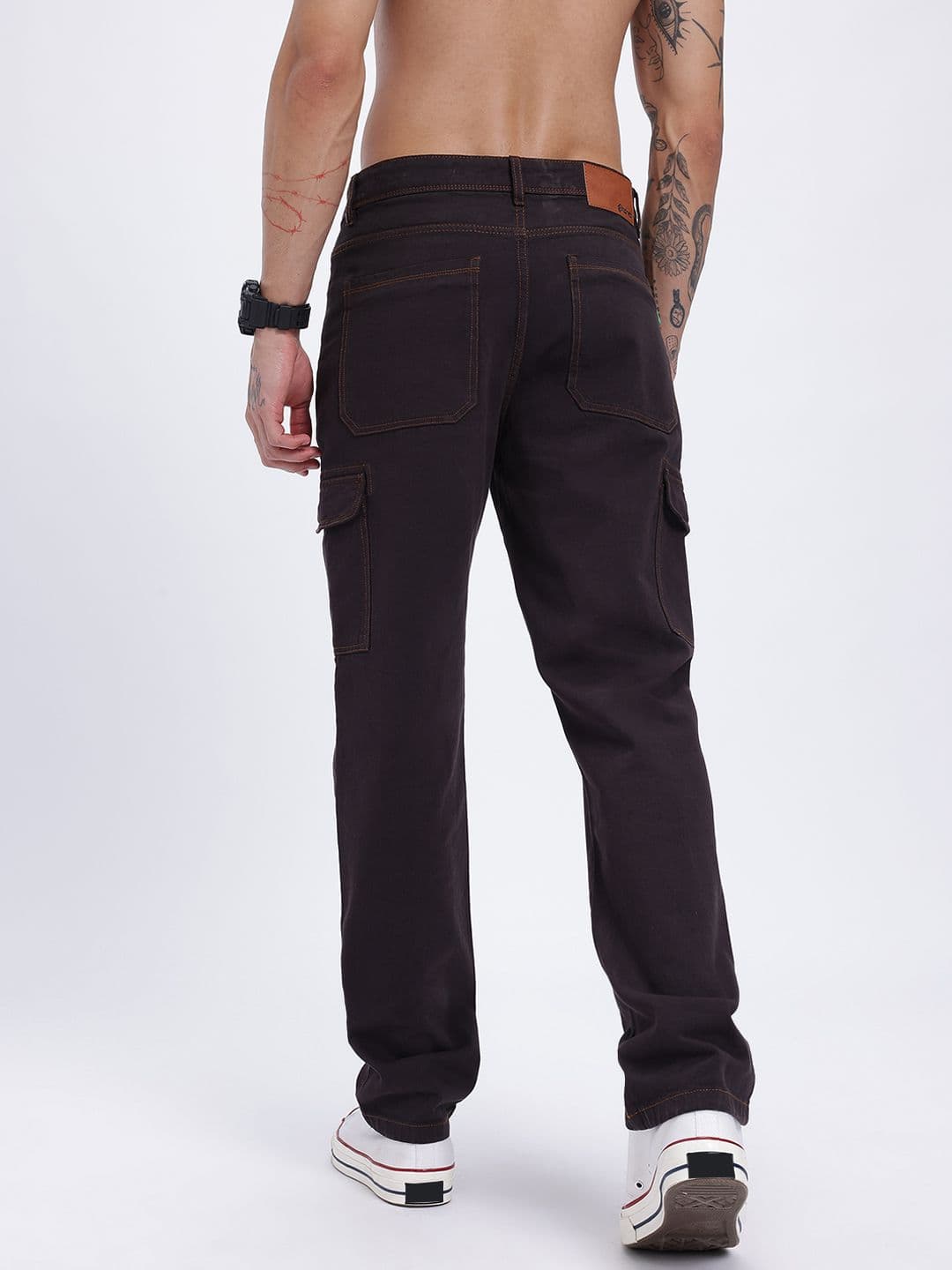 glitchez Men Regular Fit Jeans thumbnail 3
