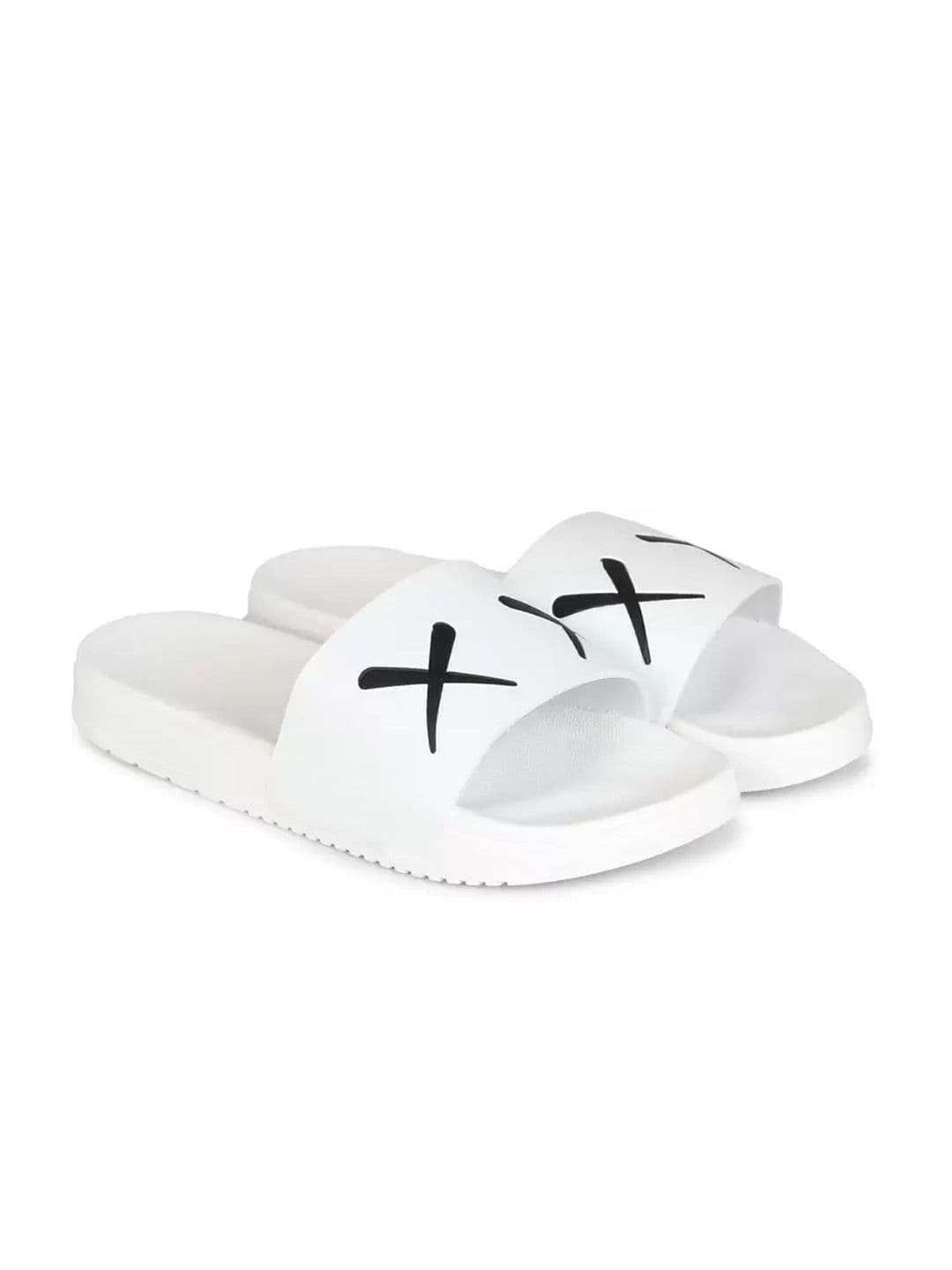 DRACKFOOT Men Printed Synthetic Slider Flip Flops thumbnail 4