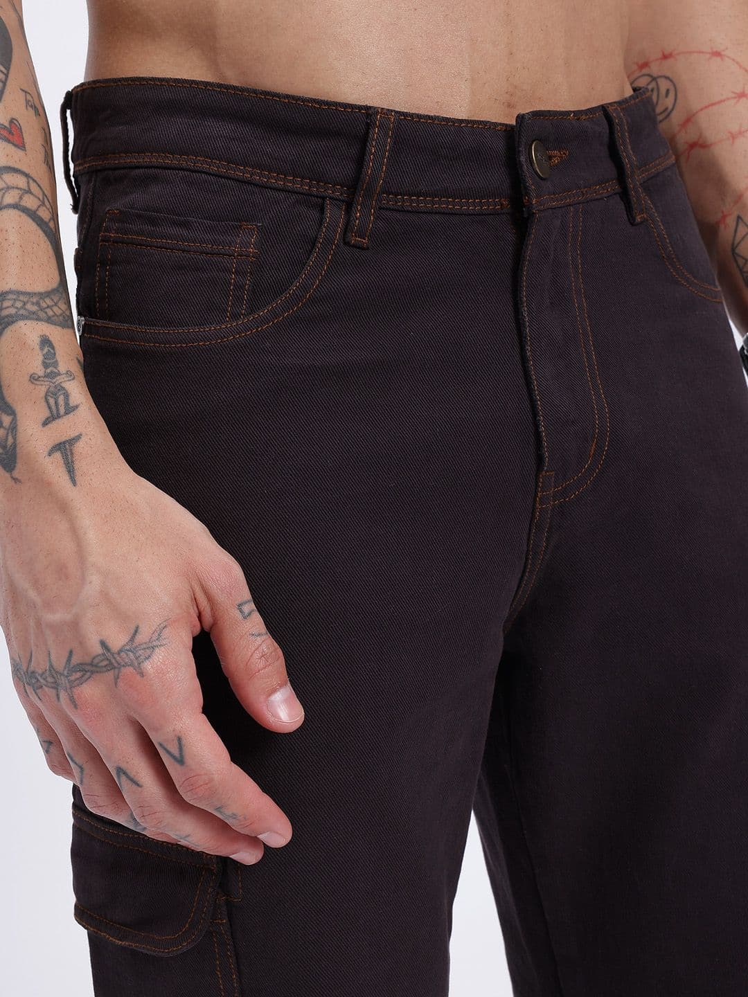 glitchez Men Regular Fit Jeans thumbnail 5