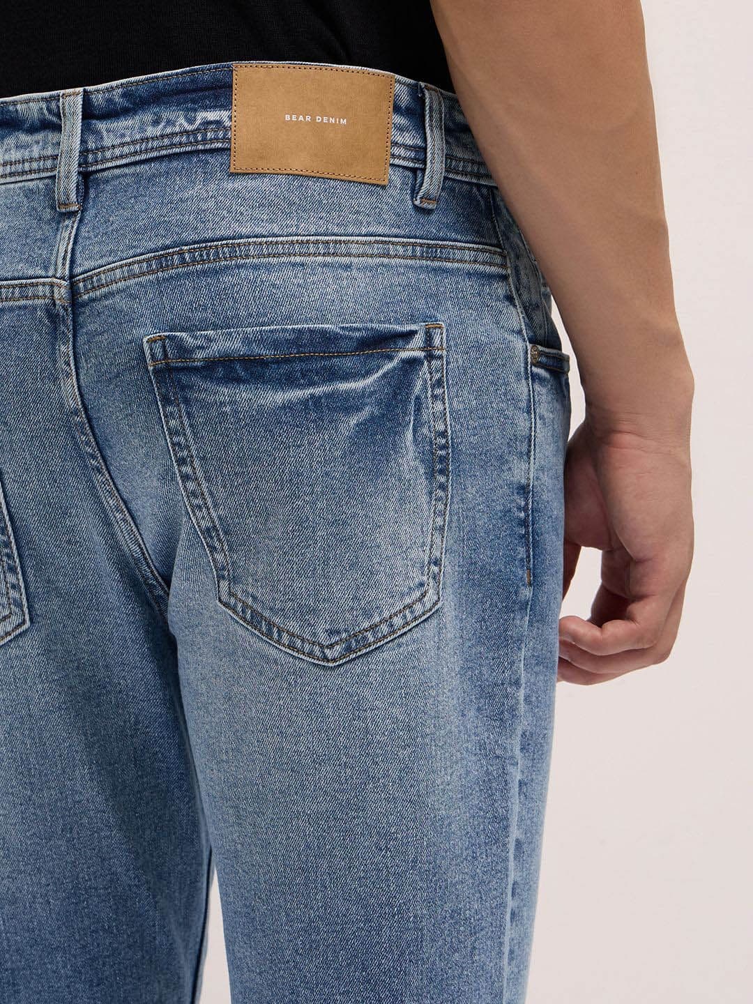 THE BEAR HOUSE Men Slim Fit Jean Cotton Stretchable Jeans thumbnail 3
