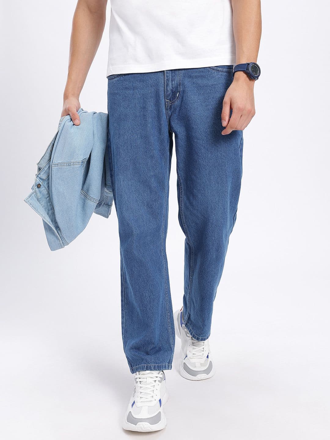 glitchez Men Elevated Essentials Straight Fit jeans - view 1