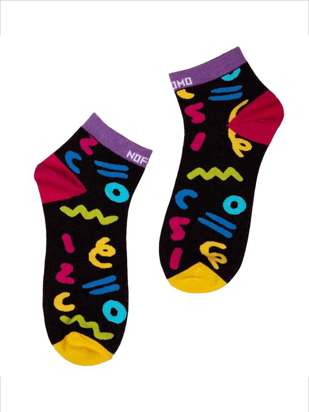 NoFoMo Patterned Above Ankle Length Socks - view 1