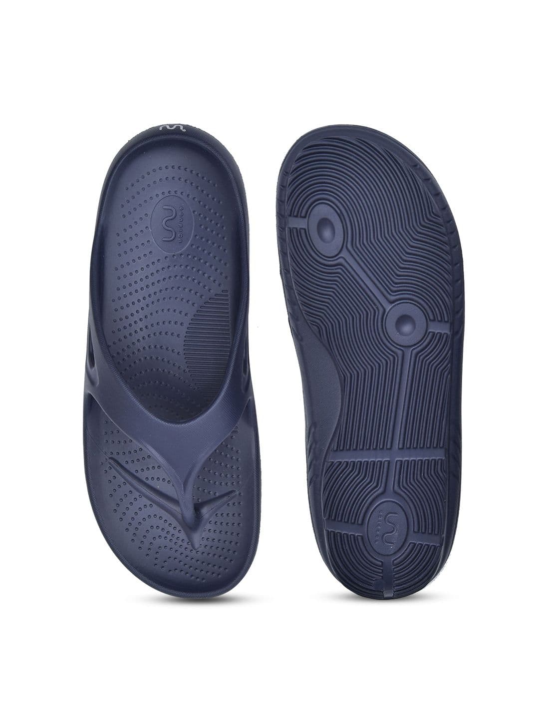 Doubleu Men Solid Thong Flip-Flops thumbnail 5