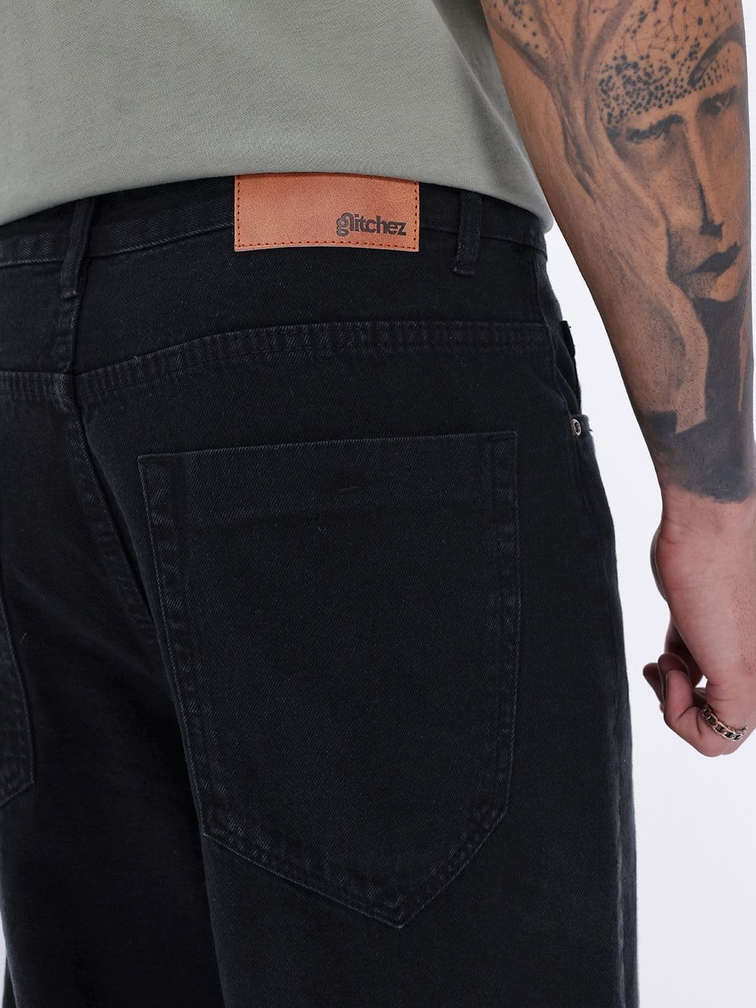 glitchez Men Skater Fit Jeans thumbnail 2