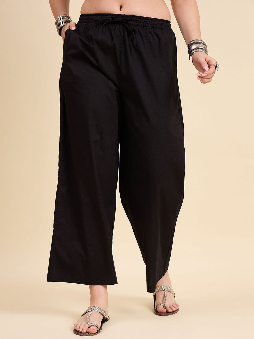 KLOSIA Women Printed Ethnic Palazzos - view 1