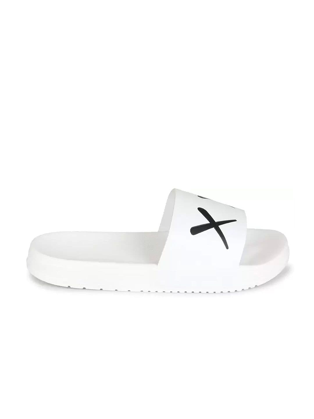 DRACKFOOT Men Printed Synthetic Slider Flip Flops thumbnail 3