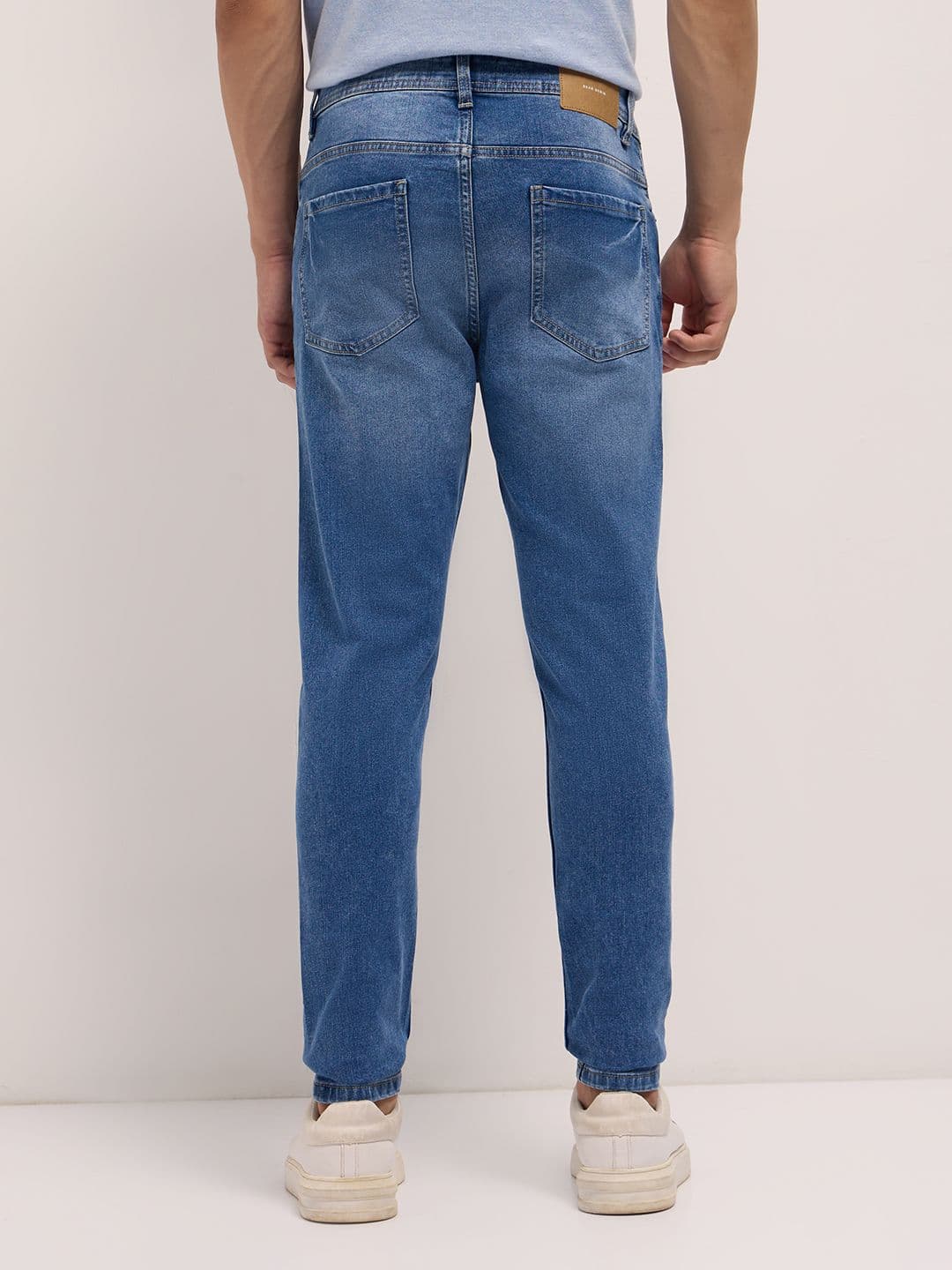 THE BEAR HOUSE Men Cotton Washed Skinny Fit Jean Stretchable Jeans thumbnail 5