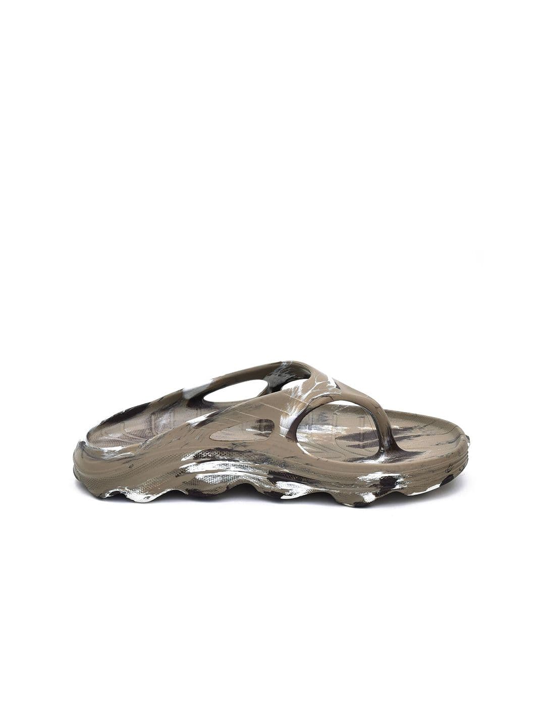 Doubleu Men Printed Thong Flip-Flops thumbnail 3