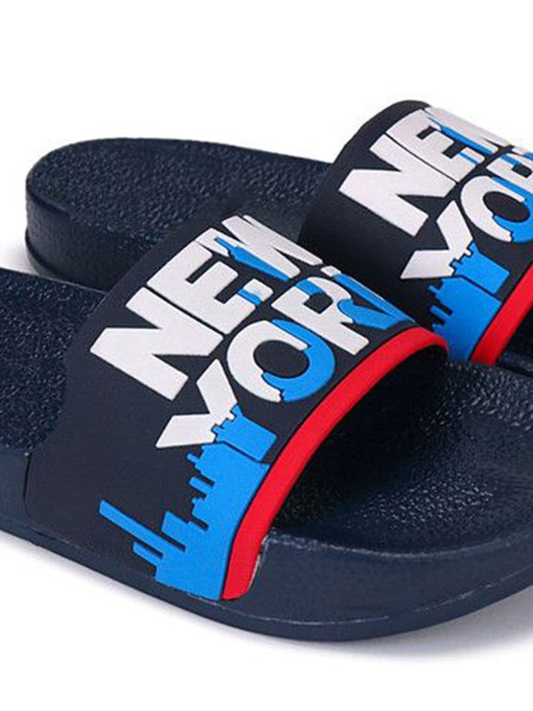 PENNEN Men Self Design Slider Flip Flops thumbnail 2