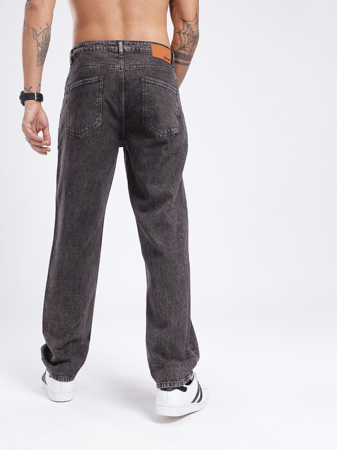 glitchez Men Straight Fit Light Fade Jeans thumbnail 4