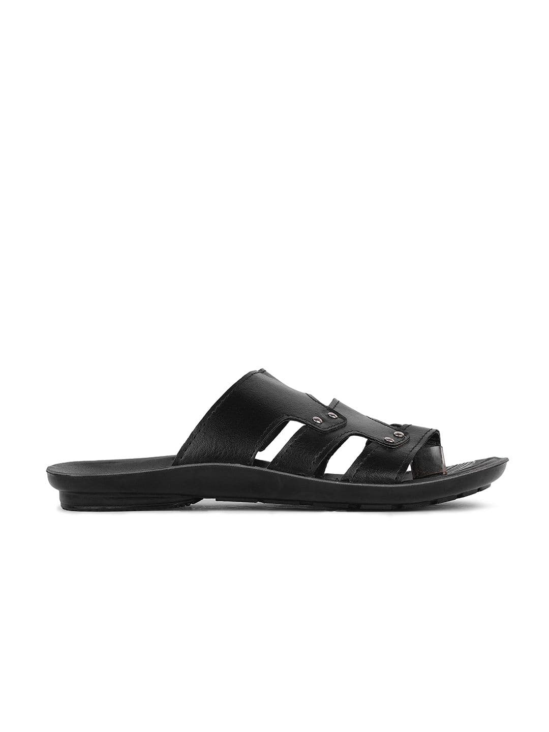 PENNEN Men Textured Slip-On Comfort Sandals thumbnail 3