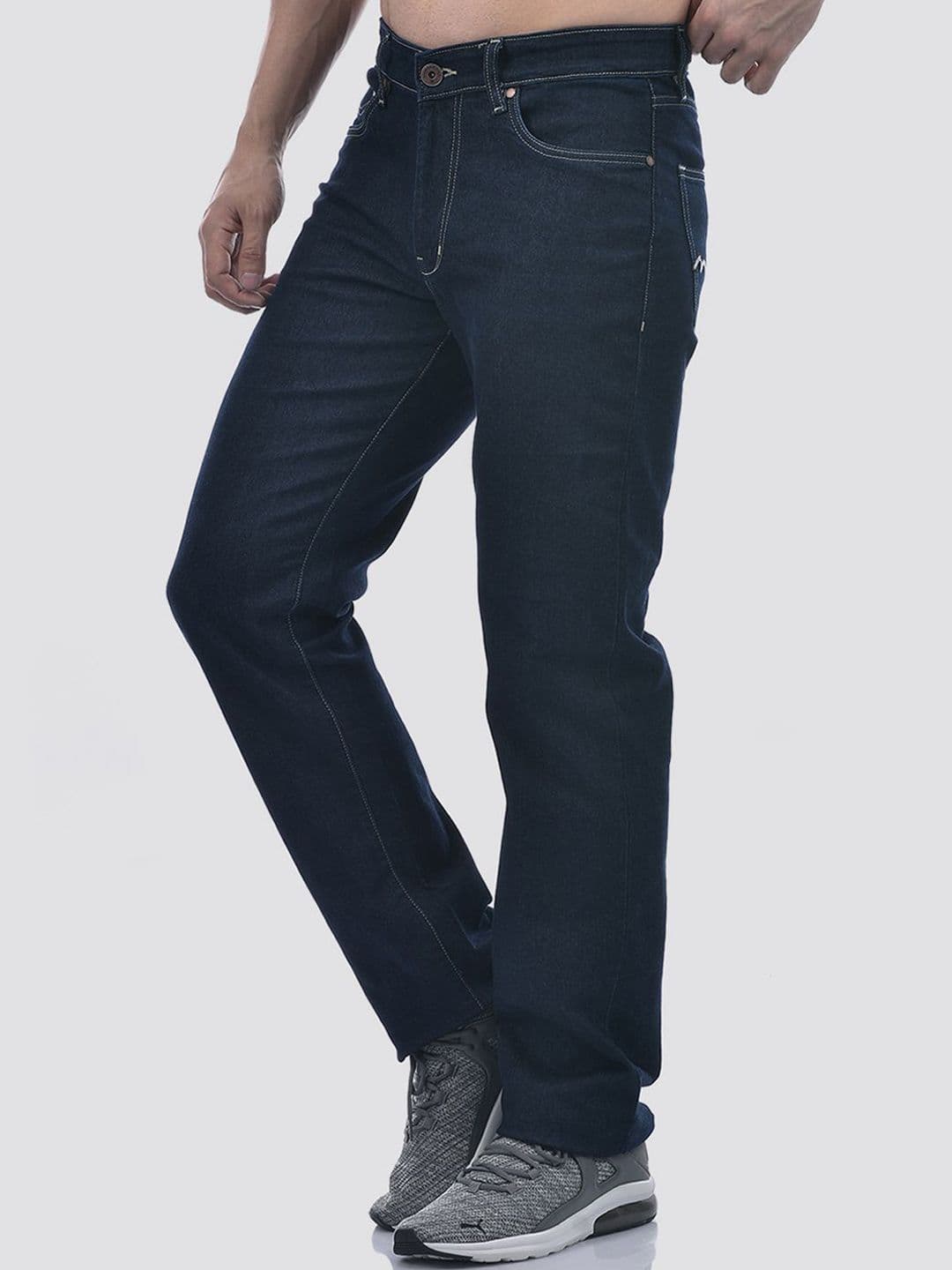 Numero Uno Men Regular Fit Mid-Rise Clean Look Stretchable Jeans thumbnail 6