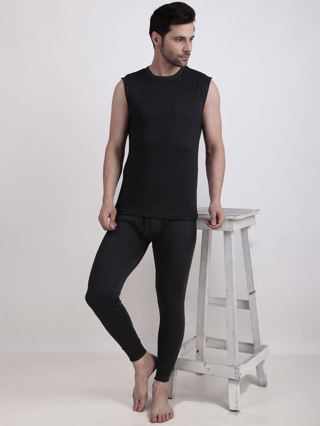 inner element Stretchable Sleeveless Thermal Set thumbnail 3