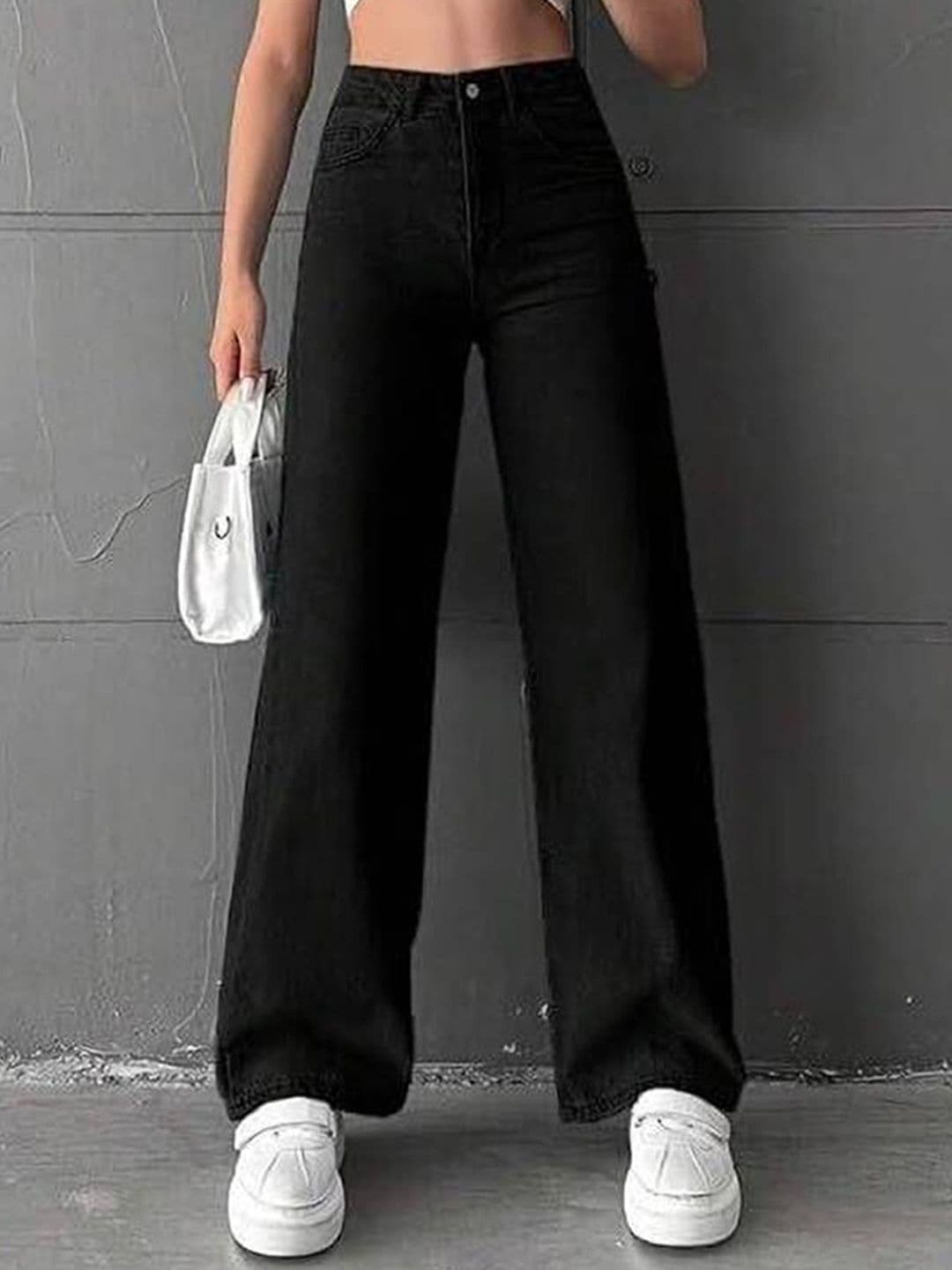VBEAUTI Women Jean Boyfriend Fit High-Rise Stretchable Jeans - view 1