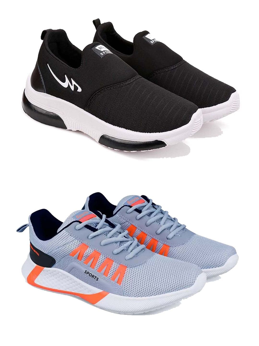 DRACKFOOT Men Running Non-Marking Shoes - view 1