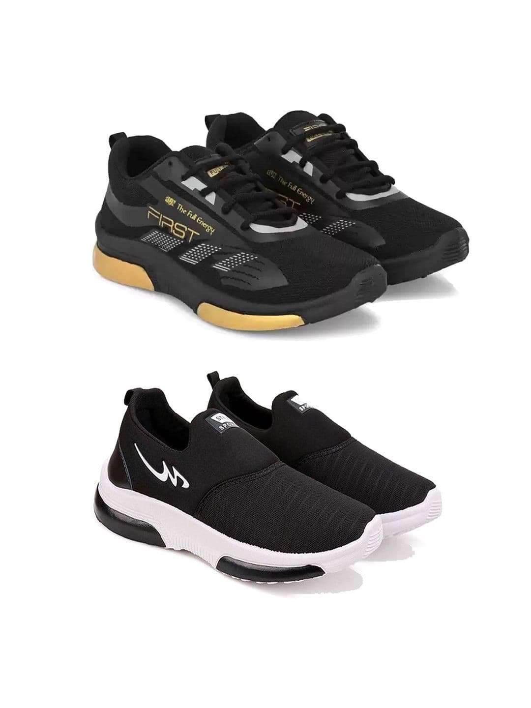 DRACKFOOT Men Running Non-Marking Shoes - view 1