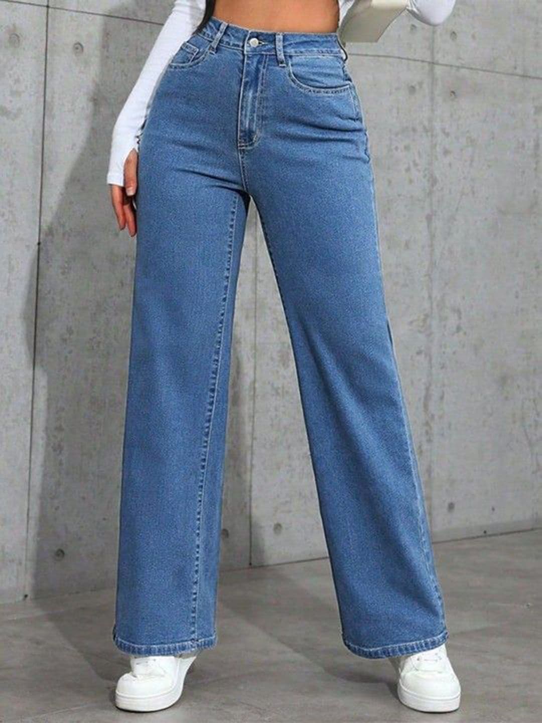 VBEAUTI Women Jean Boyfriend Fit High-Rise Stretchable Jeans - view 1