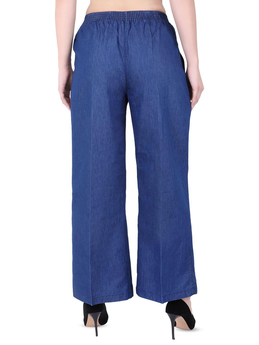 MM-21 Women Knitted Palazzos thumbnail 2