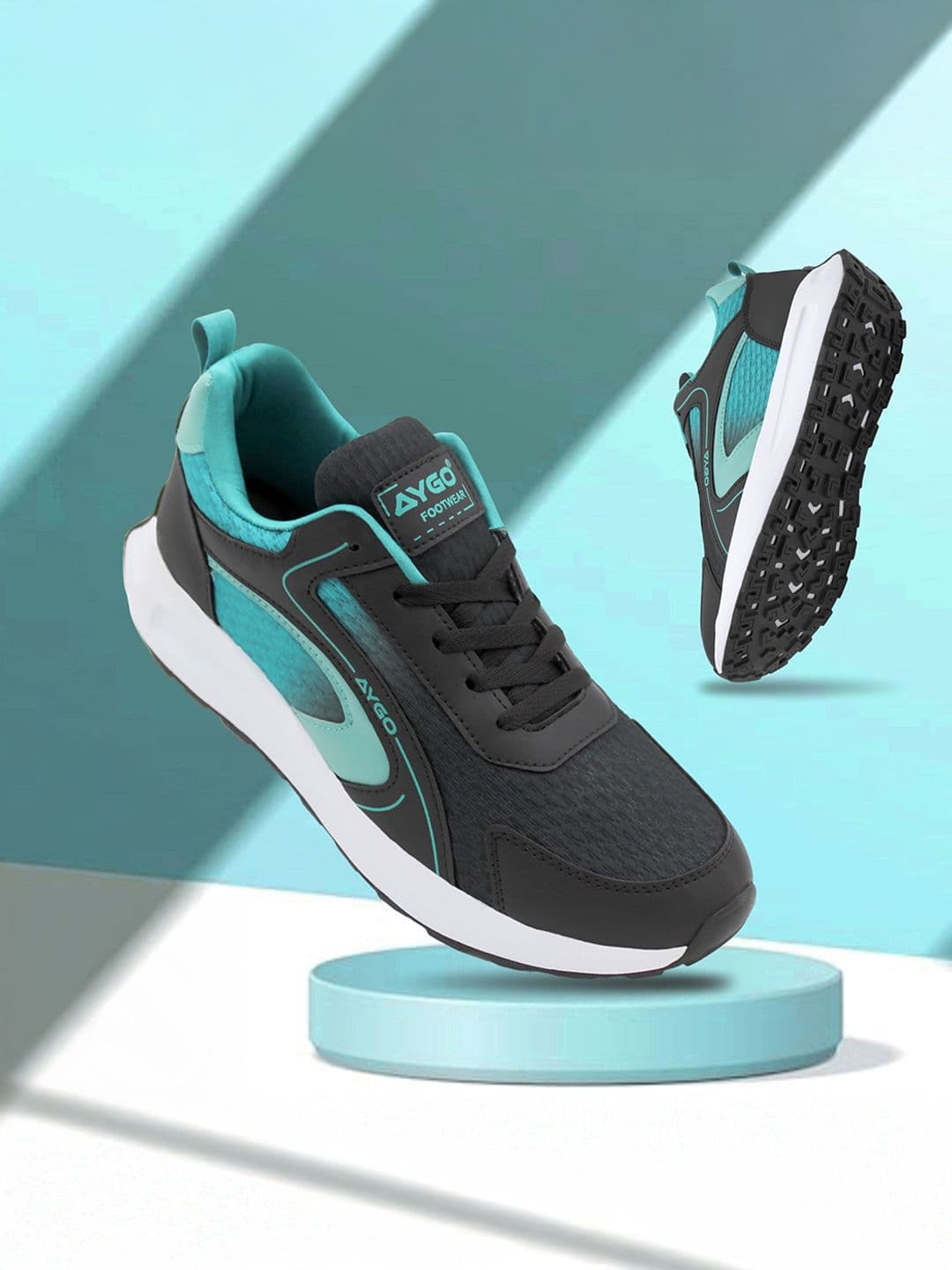 AYGO Men Mesh Running Non-Marking Shoes - view 1
