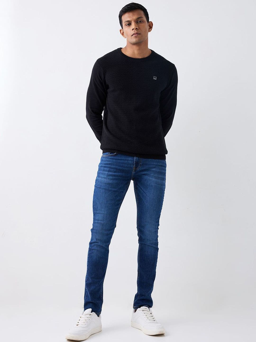 SPYKAR Men Slim Fit Mid-Rise Light Fade Jeans thumbnail 5