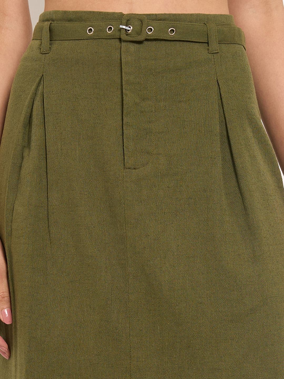 Annabelle by Pantaloons A-Line Midi Skirt thumbnail 4