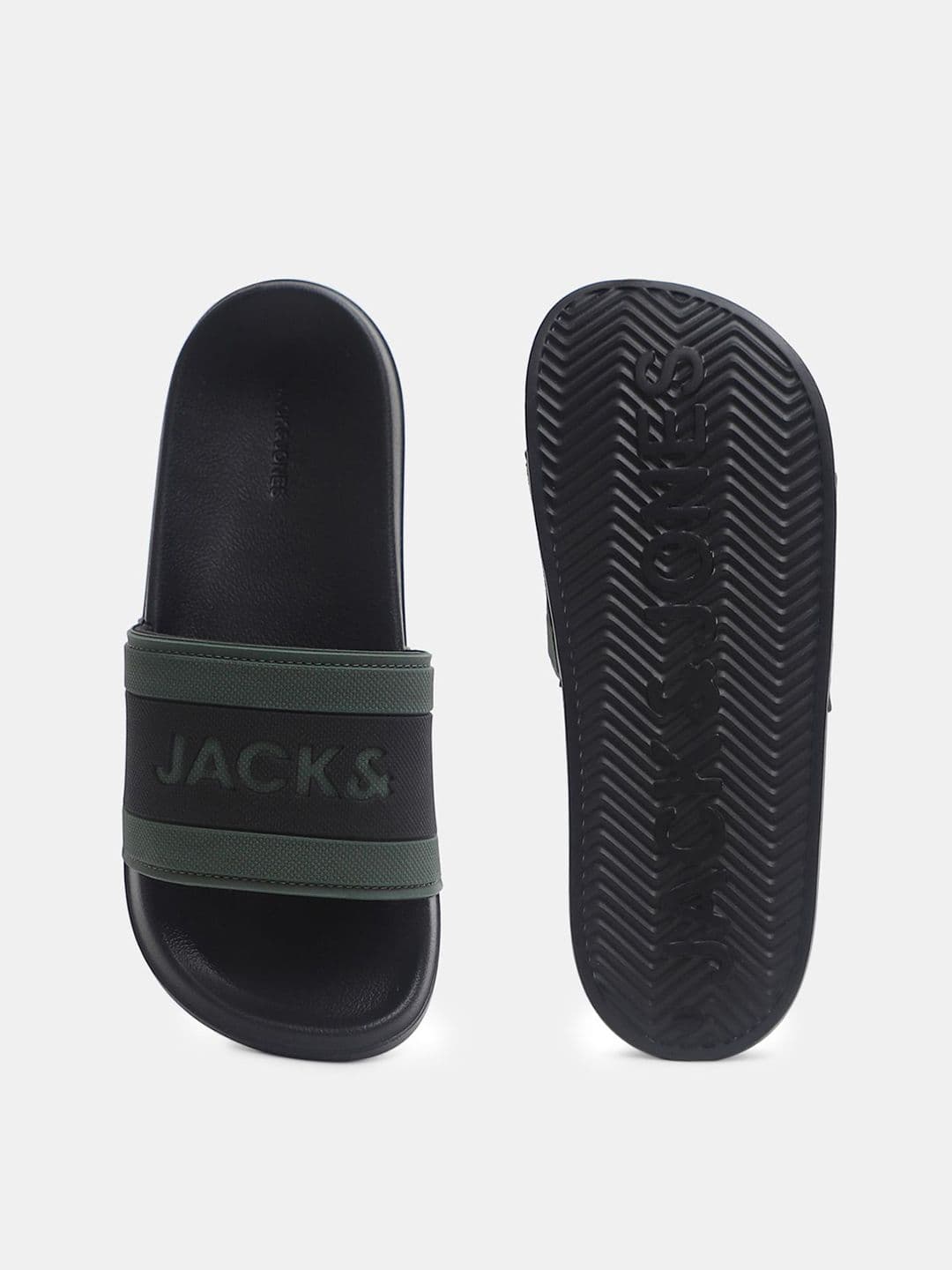 Jack & Jones Men Printed Sliders thumbnail 4