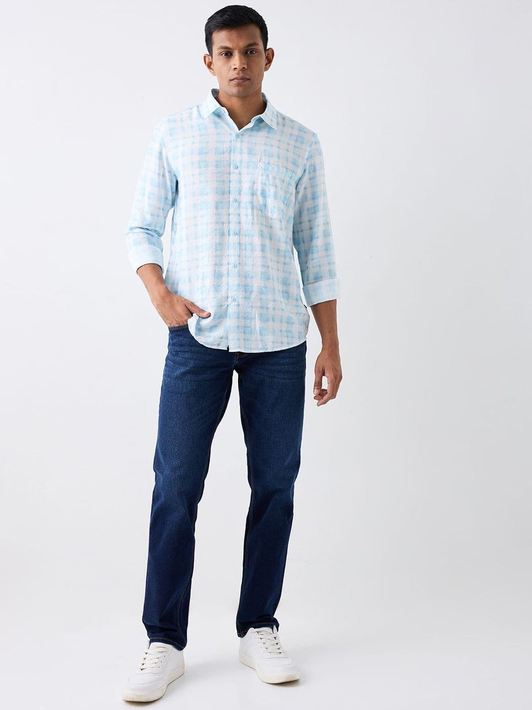 SPYKAR Men Rover fit, Mid-Rise, Regular Fit  Light Fade Jeans thumbnail 7