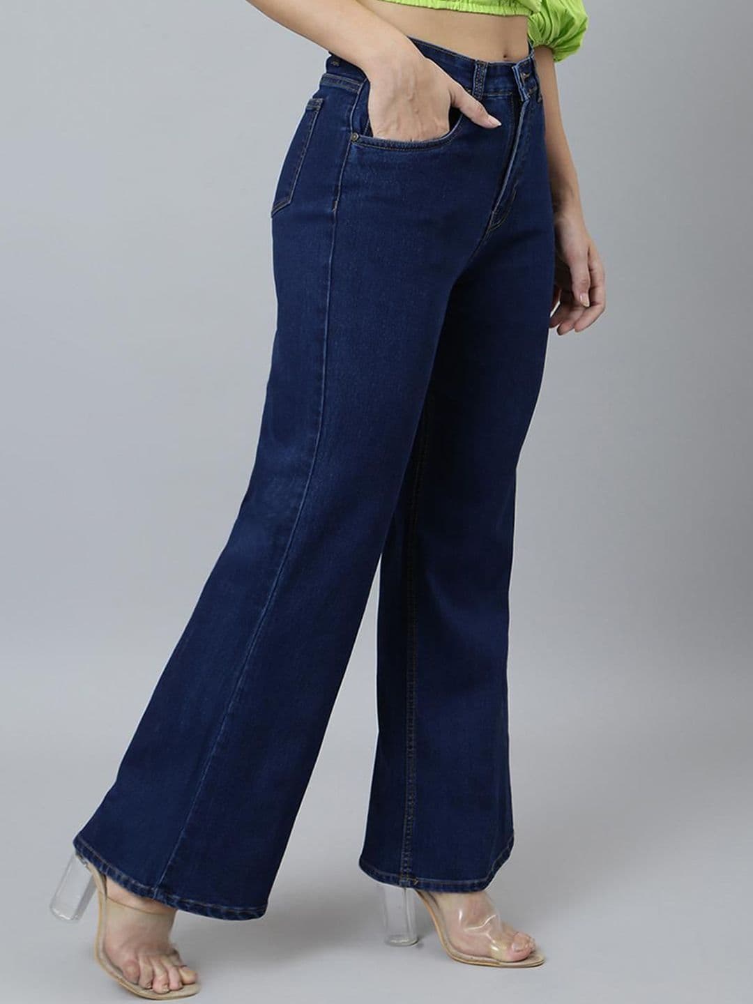 Aadvi Fashion Women Original Relaxed Fit High-Rise Stretchable Jeans thumbnail 3