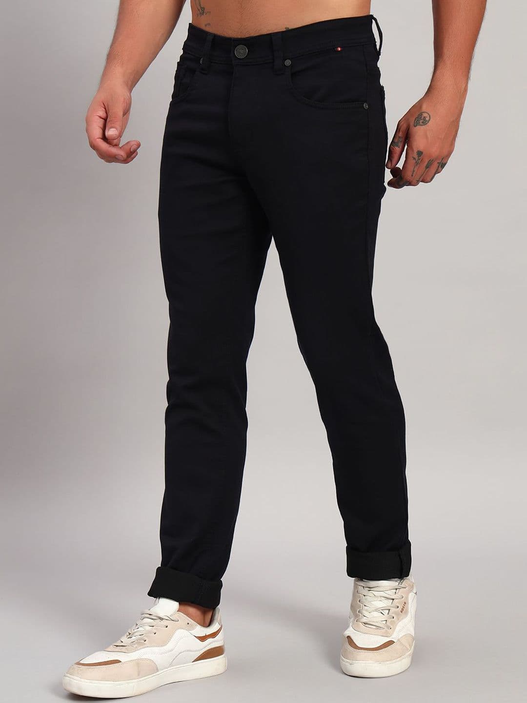 Cantabil Men Original Regular Fit Mid-Rise Jeans thumbnail 6
