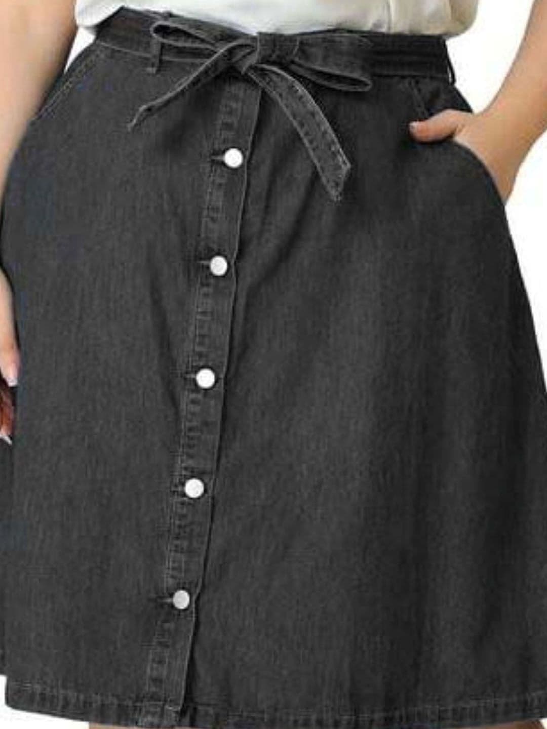 Tripursundari Fashion A-Line Midi Skirt thumbnail 3
