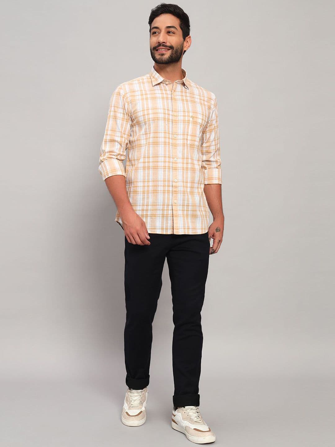 Cantabil Men Original Regular Fit Mid-Rise Jeans thumbnail 7