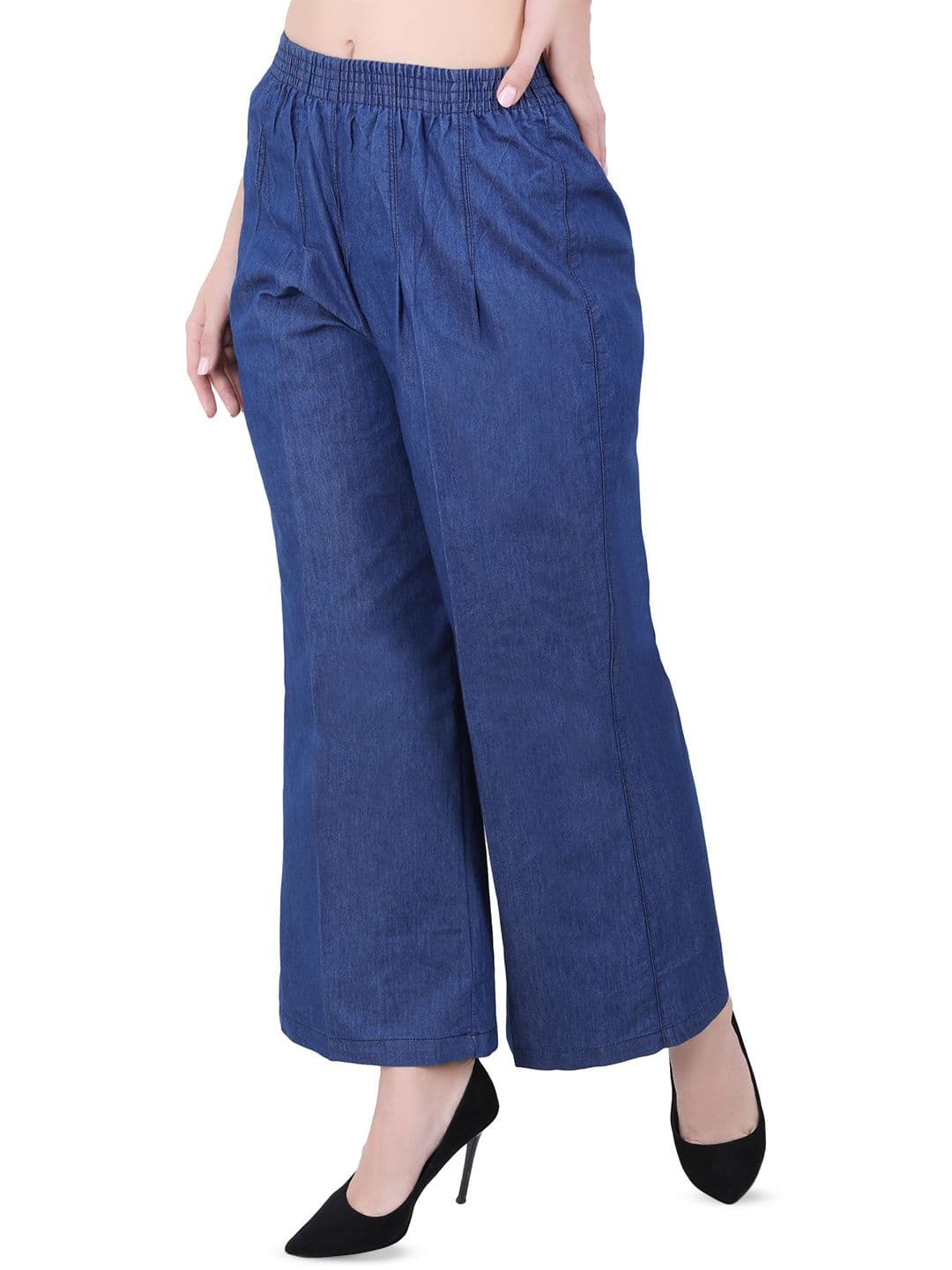 MM-21 Women Knitted Palazzos thumbnail 3