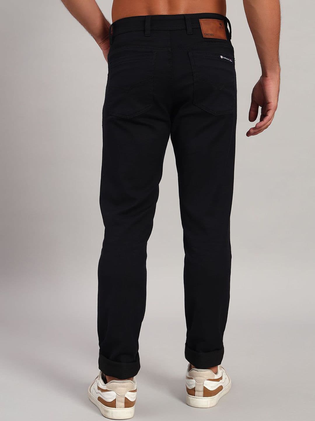 Cantabil Men Original Regular Fit Mid-Rise Jeans thumbnail 2