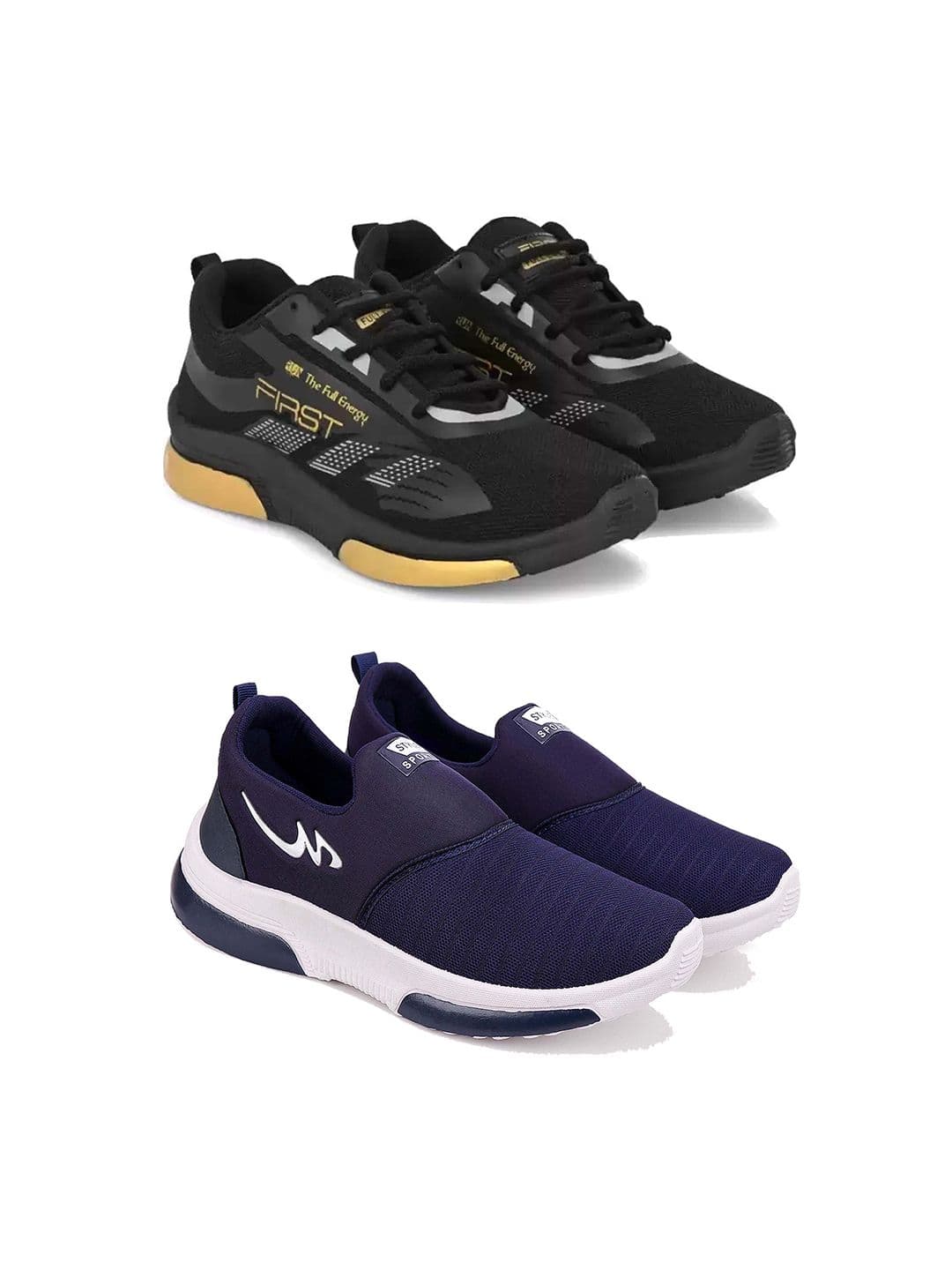 DRACKFOOT Men Running Non-Marking Shoes - view 1
