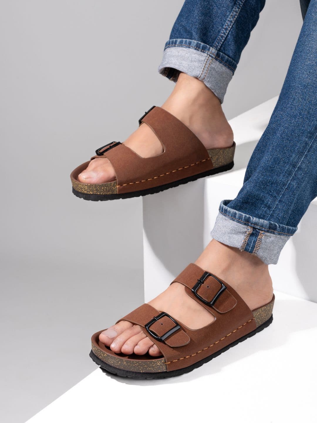 The Roadster Lifestyle Co Men Round Toe Comfort Sandals - view 1