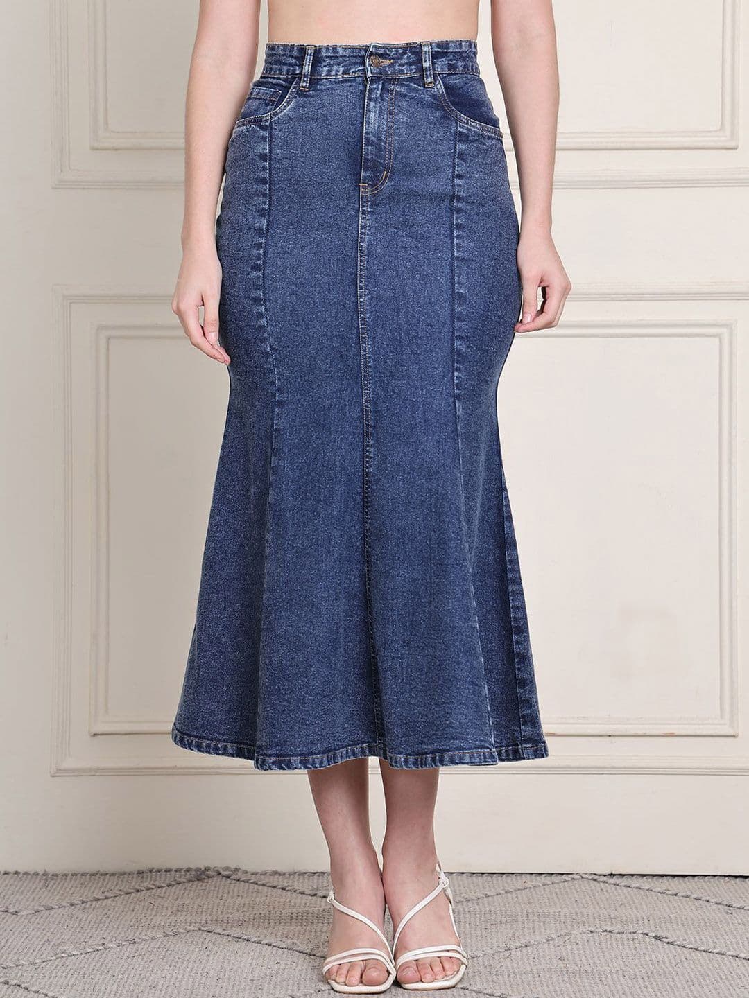 PUELLA Flared Midi Skirt - view 1