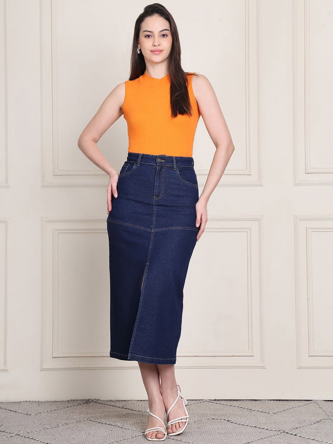PUELLA A-Line Midi Skirt thumbnail 6