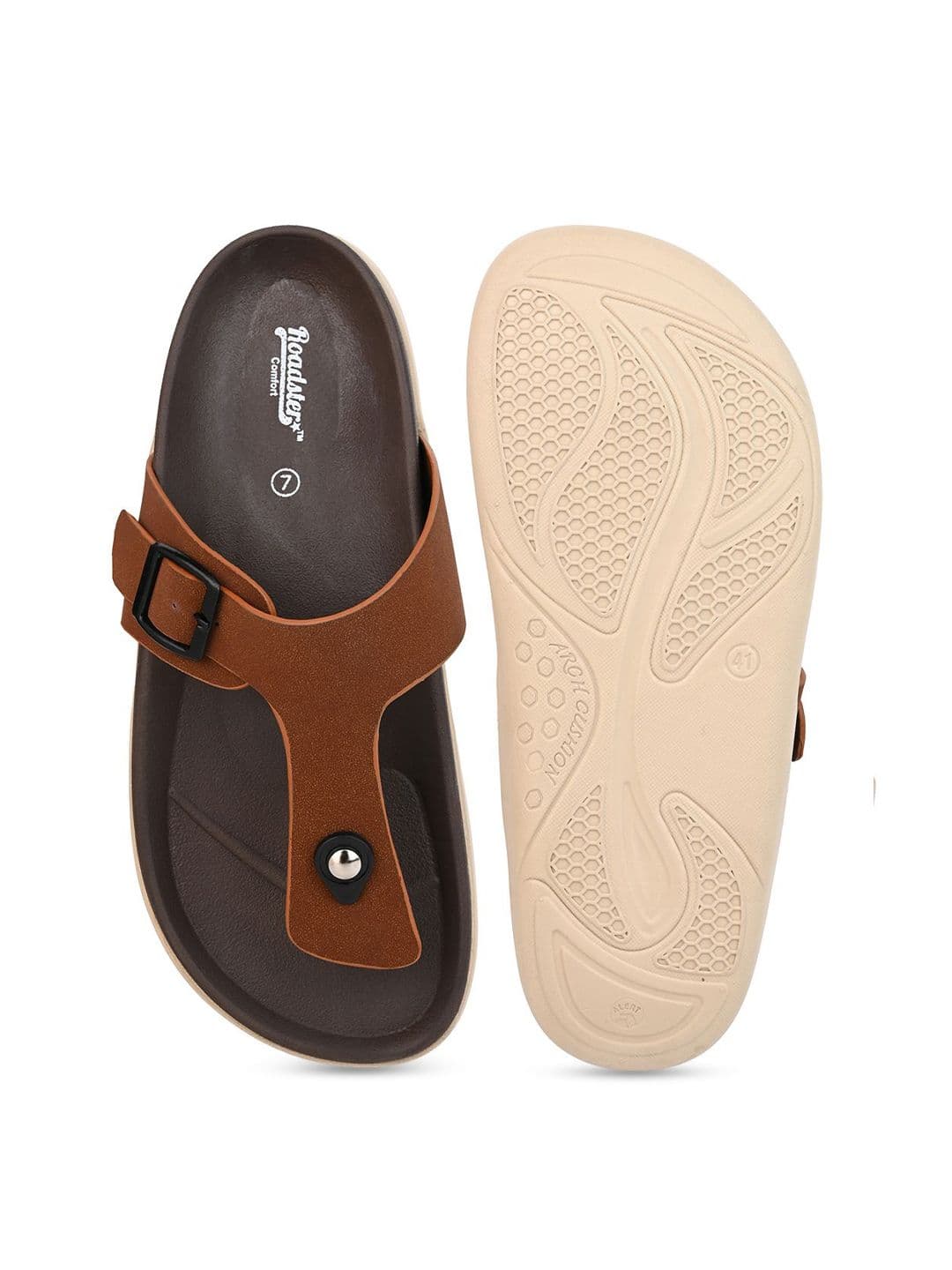 The Roadster Lifestyle Co Men Casual Comfort Sandals thumbnail 5