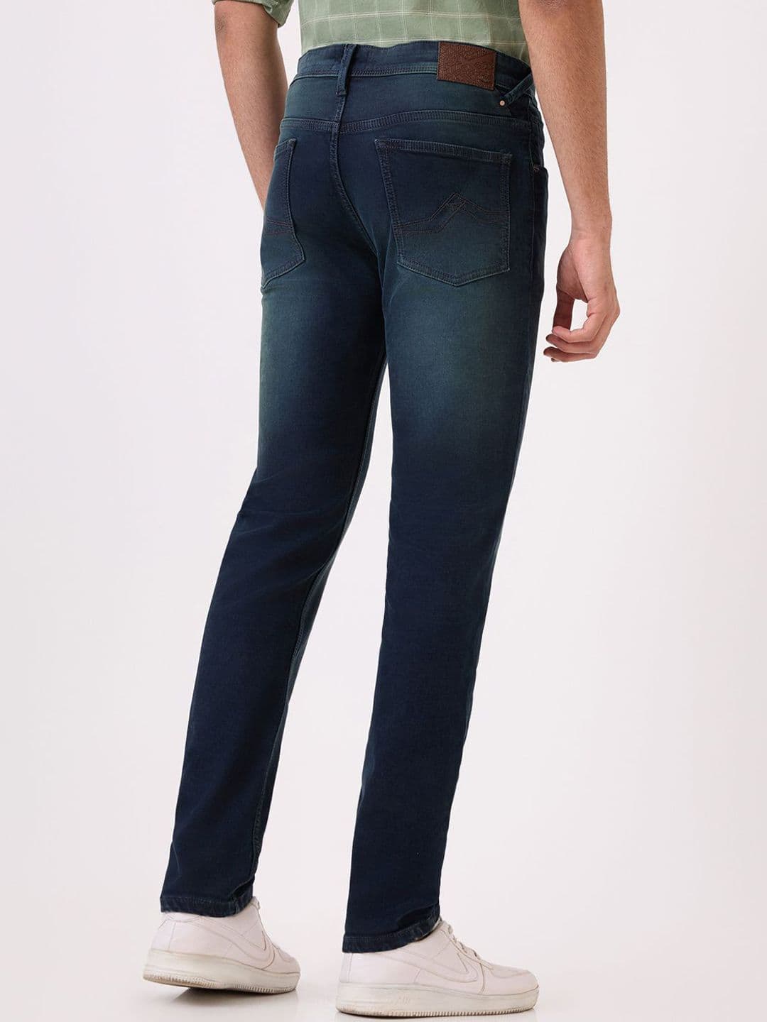 Park Avenue Men Slim Fit Mid-Rise Heavy Fade Jeans thumbnail 2